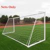 1 Piece Football Net Full Size Football Net For Soccer Goal Post Junior Sports Training 1.8m*1.2m 3m*2m Soccer Net
