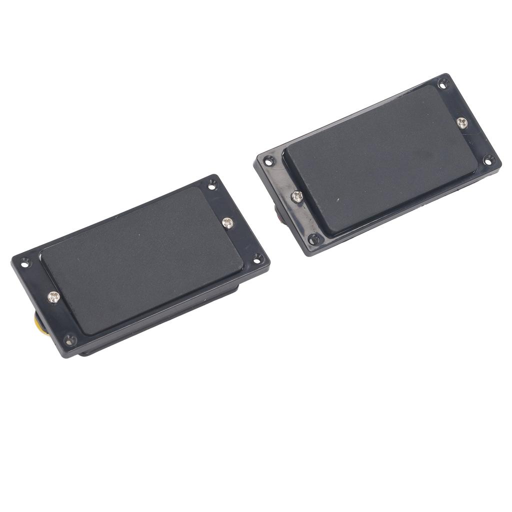 2PCS закрытый электрогитарный звукосниматель с двойной катушкой, хамбакер, сменный звукосниматель для грифа гитары и