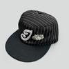 Unisex Flat Brim Baseball Cap Plaid Color Block Embroidered Letter Retro Street Style Sun Hat Men Women