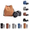 Dustproof DSLR Drawstring Bag Soft Lens Protective Case Photography Protective Bag Men
