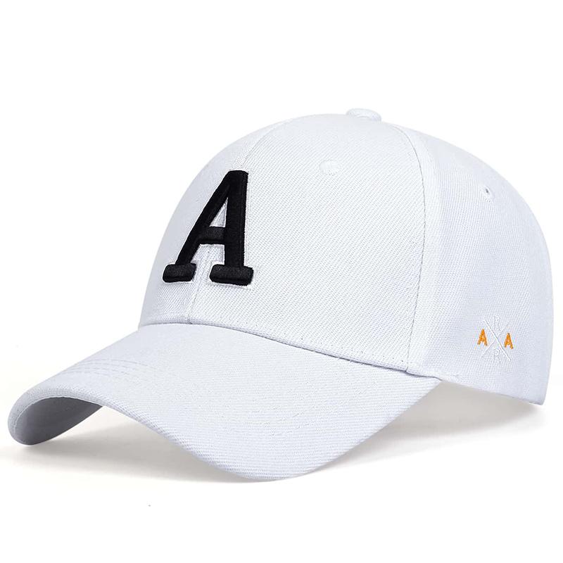 Fashion Letter A Side AR Embroidery Hip Hop Caps Men and Women Baseball Hat Spring and Autumn Outdoor Travel Hats Golf Cap
