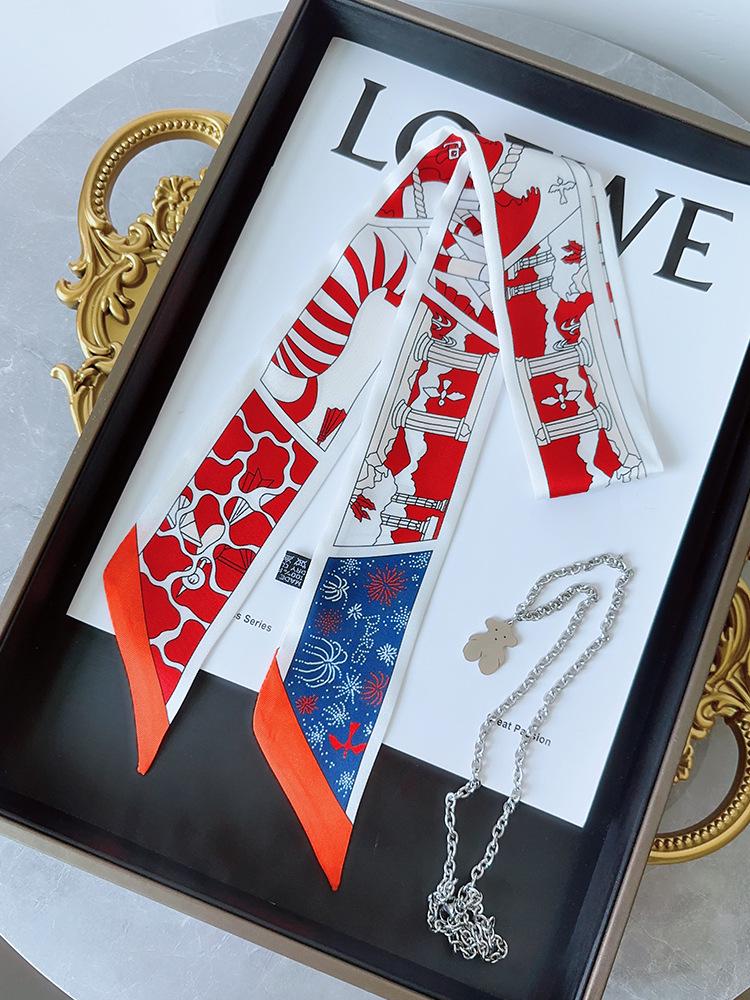 Ленточный декор для ручки сумки-тоут