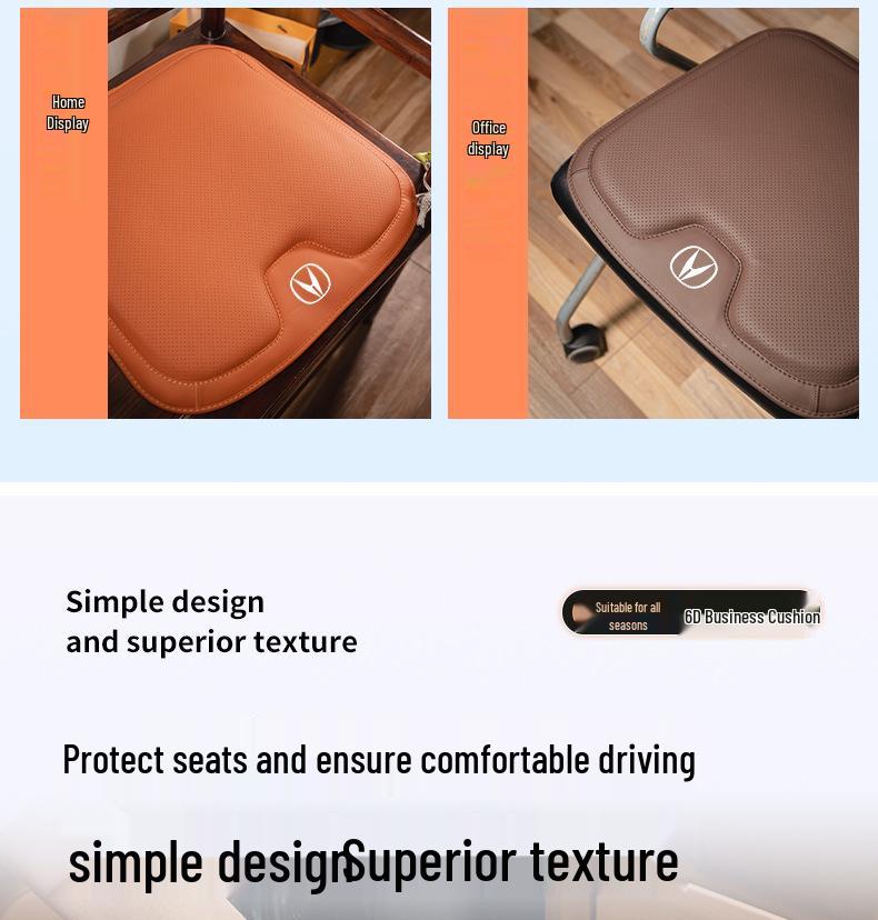Universal All-Season Seat Cushion for Acura Models: MDX, RDX, TLX, CDX, ILX, ZDX, TL, RL