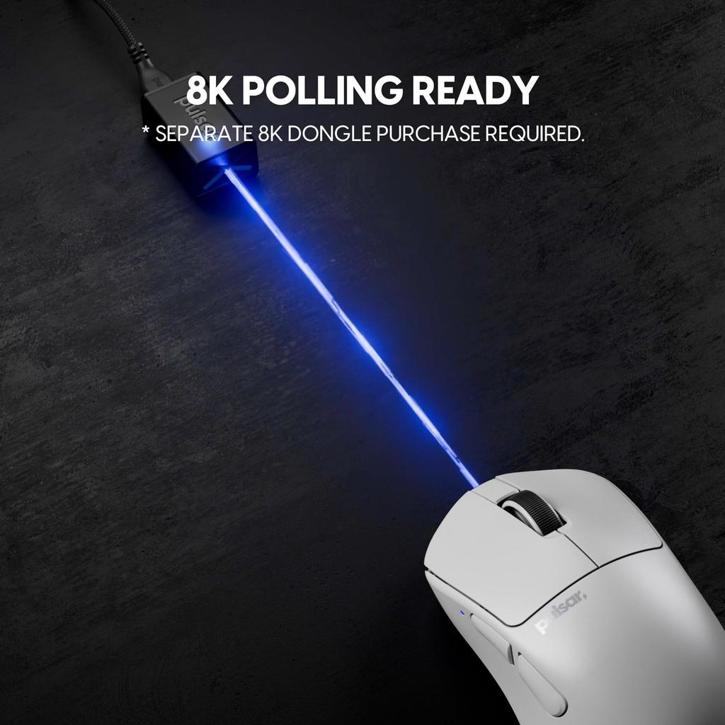 Беспроводная игровая мышь Pulsar Gaming Gears X3 Mini Сверхлегкая 50 г 1 мс 32000 DPI Оптический переключатель Флагманский сенсор XS-1 Оригинальный продукт для внутреннего рынка