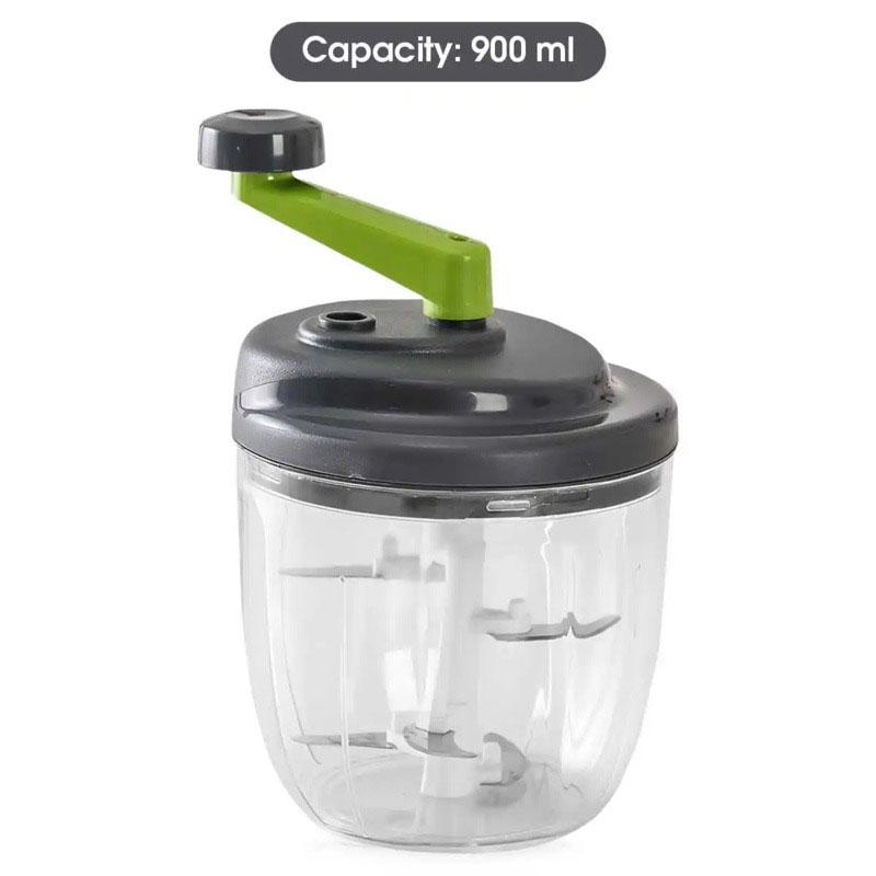 1 шт. 520/900 мл Ручная мясорубка Измельчитель чеснока Вращающаяся чеснокодавилка Измельчитель Овощерезка для лука Кухонные аксессуары для приготовления пищи