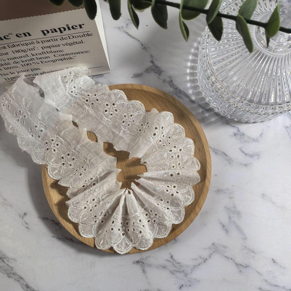 Легкие вышитые кружевные аксессуары для платьев Лолиты и свадебных платьев