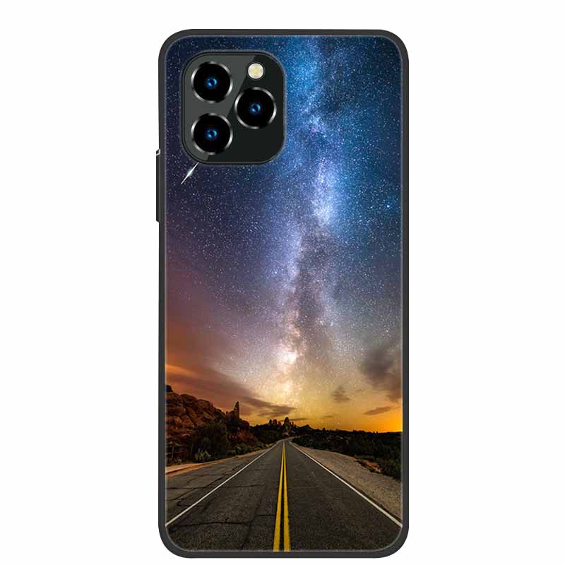 Phone Case For Oukitel C21 Pro Christmas Silicone TPU Soft Cover For Oukitel C21 Pro Coque Protector Bumper OukitelC21 Elk Funda