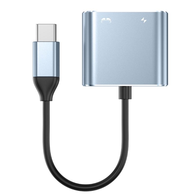 Алюминиевый USB C Конвертер Поддержка 4K Быстрая Зарядка 100 Вт Совместимость с Телефоном Планшетом
