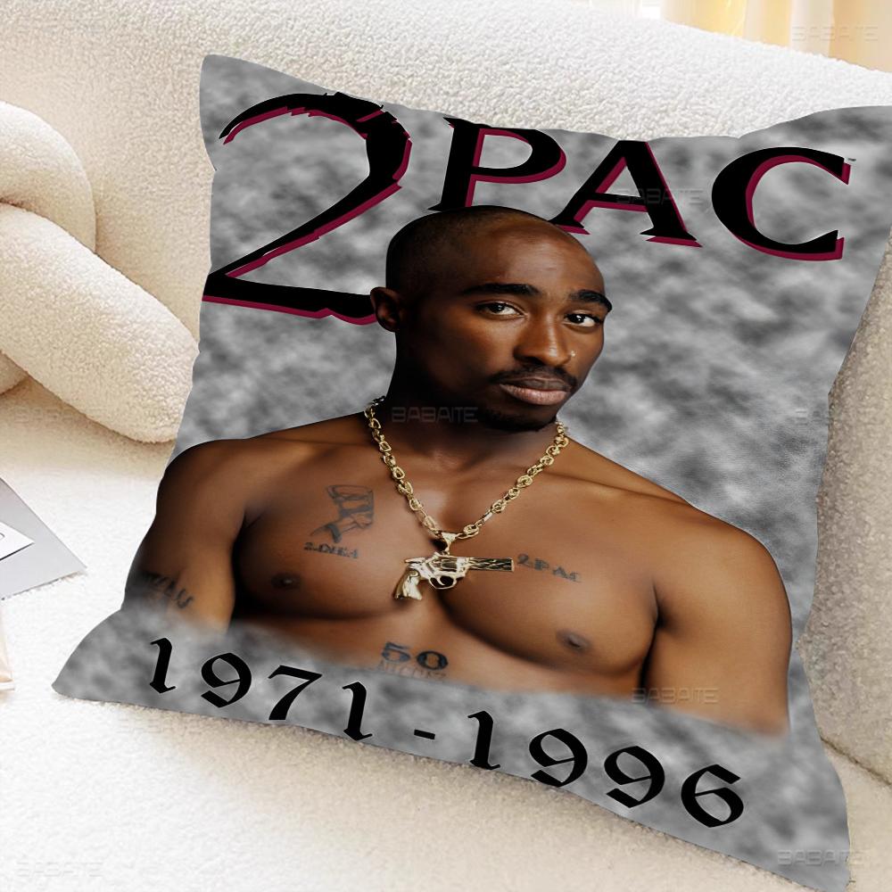Rapper 2P-AC Personalized Pillow Dust Cover Bedroom Kids Party Decoration Pillowcase Birthday Children Gift