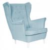 Diana Scandinavian Family Furniture Wing Chair Blue for a Boy BOY