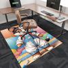 1pc Anime Cartoon Design Corgi Chair Mat - Office Desk Rug, Non-Slip Carpet for Home Decor, Suitable for All Seasons, Perfect Gift for Anime Lovers.H0
