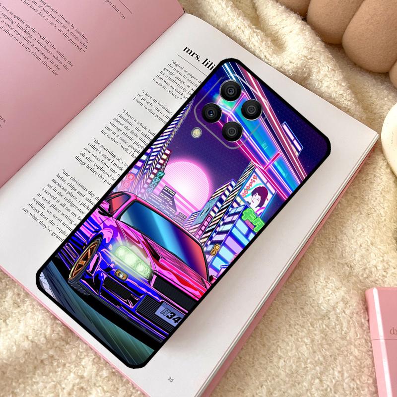 Спортивный автомобиль JDM Tokyo Drift Чехол для Samsung Galaxy M31 M13 M11 M12 M14 M15 M06 M16 M36 M56 M53 M32 M52 M35 M55 M34 M54