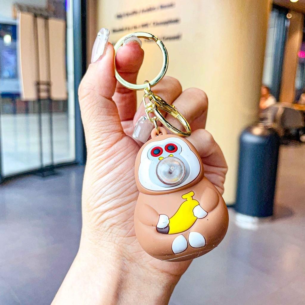 Cute Capybara Dudu Bubble Keychain Durable Silicone Gift For Women And Kids In Various Colors