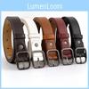 Womens Fashion Pu Belt With Alloy Pin Buckle For Daily Casual And Work Looks
