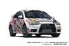 Aoshima Bunka Kyozai Itasha Series Uma Musume Pretty Derby Mitsubishi CZ4A Lancer Evolution X Final Edition Plastic Model Co., Ltd. (AOSHIMA) 1/24