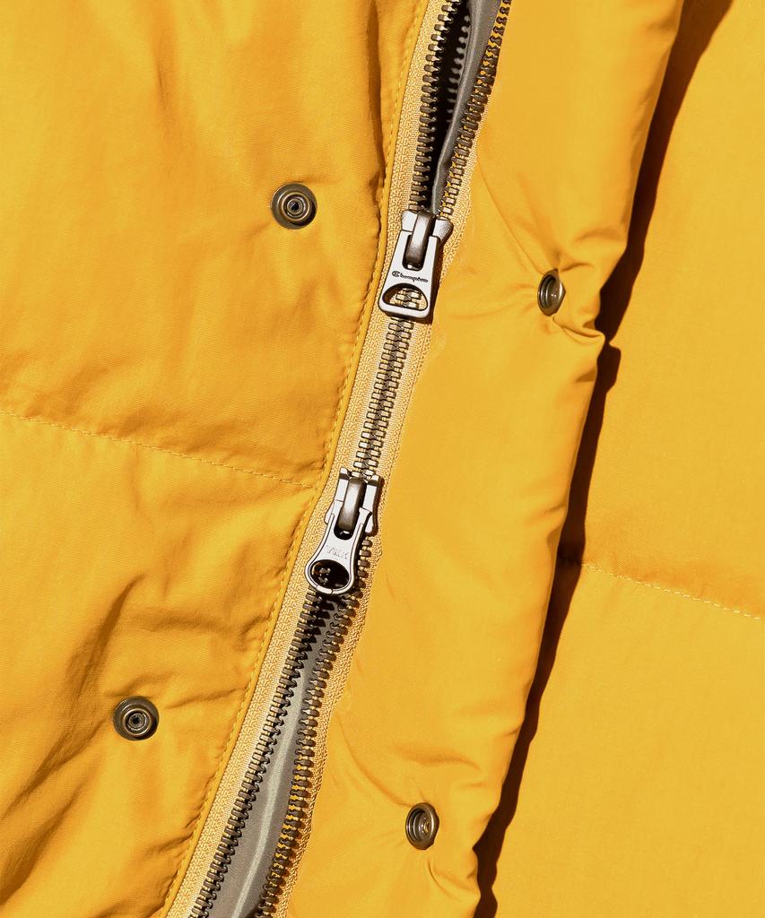 Champion Heritage Puffer Down Jacket Mustard