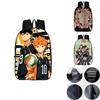 Fashionable Karasuno High School Backpack With Anime Haikyuu Print And Easy-clean Fabric