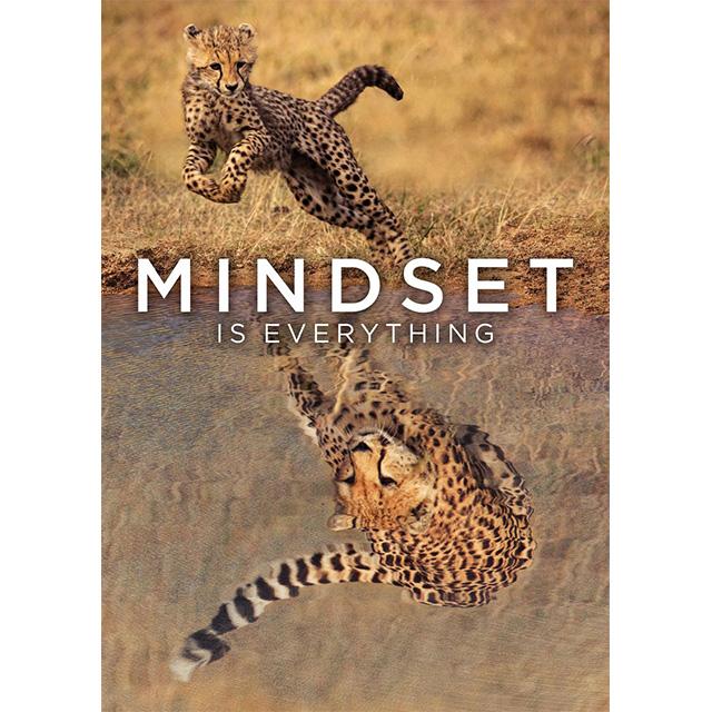 Animal Mindset Is Everything Inspirational Prints Poster Canvas Painting Modern Wall Art Pictures Living Room Bedroom Home Decor