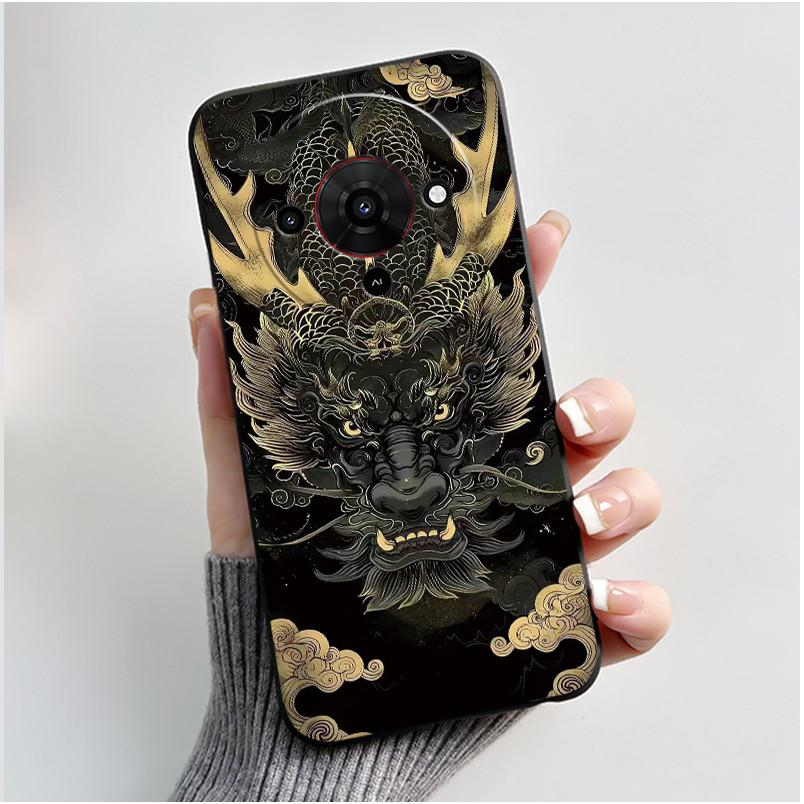 Phone Casing For ZTE Blade A76 5G Z2469N Soft Case Aesthetic Luxury Cute Cool Boys Girls Black Matte Shockproof Back Shell Cover