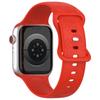 Мягкий силиконовый ремешок для часов 38/40/44/49 мм для Apple Watch 1/2/3/4/5/6/7/8/Se/9, ультра однотонный ремешок для часов с бабочкой, аксессуары, универсальный