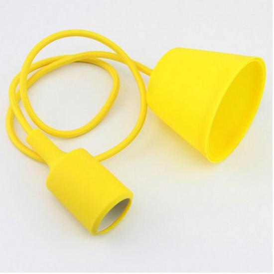 Красочные подвесные светильники, силикагель E27, цоколь, лампы Эдисона, бар, ресторан, художественный кулон