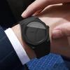 1 шт. Мужские подарочные часы Модные Простые с циферблатом со шкалой Красивые Классические Универсальные Повседневные Тренд Кварцевые часы( Коробка в комплект не входит)