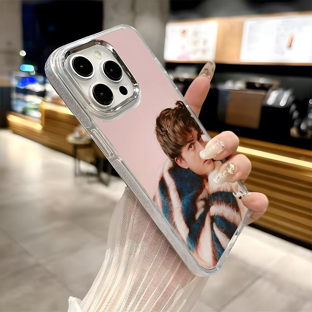 Чехол для телефона D-Djo Singer J-Joe K-Keery Для Iphone 17 16 15 14 13 12 11 Pro Max Xr Air Plus Силиконовый Чехол Серебристый Жесткий Чехол