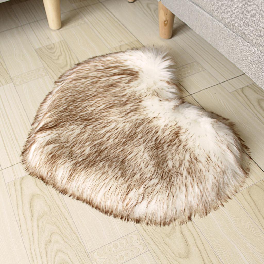 Ковер Spot Love из искусственной шерсти, одеяло для матраса, подушка для дивана, плюшевый коврик для ног для гостиной, журнального столика или спальни