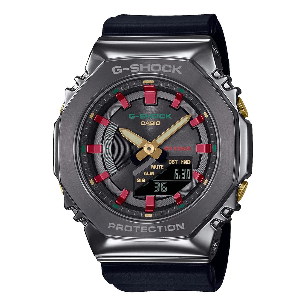 Casio G-SHOCK Watch, Mid-Size Model, PRECIOUS HEART SELECTION GM-S2100CH-1AJF, Black, Authentic Japanese Import