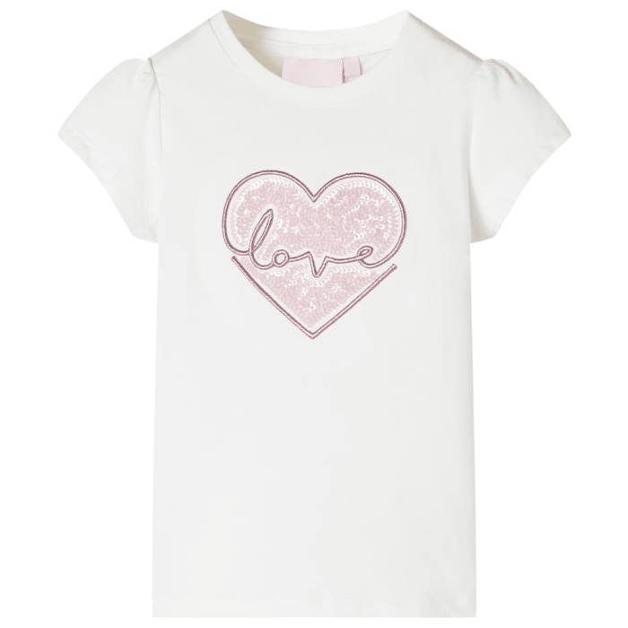 Ecru T-shirt for Children 92/104/116/128/140