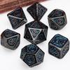 Набор металлических кубиков DND Dungeon and Dragon, 7 шт., набор кубиков D и D, многогранные кубики, ролевые игры, кубики D&D, ролевые игры D20 D12 D10 D8 D6