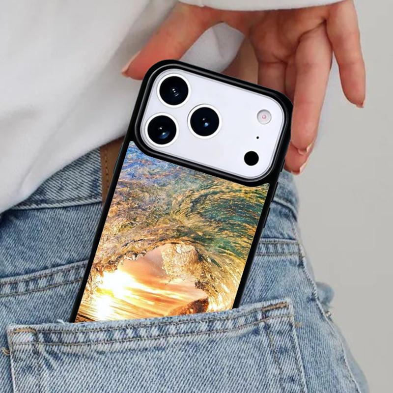 Чехол для телефона 'Волна для серфинга' для iPhone 17ProMax 12 13 14 15 16e 17 Pro Max Plus Air Cover