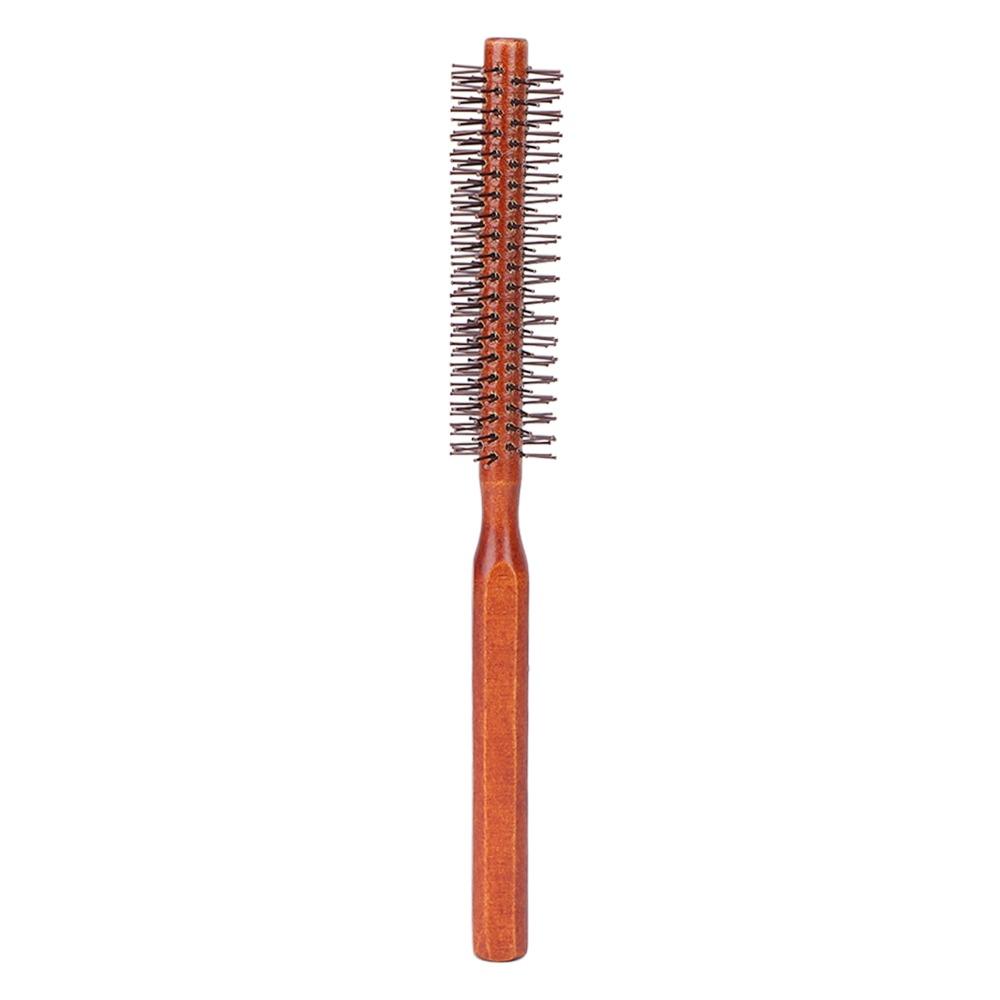 Nylon Bristles Round Styling Hair Brush Small Size Small Round Brush Home Use