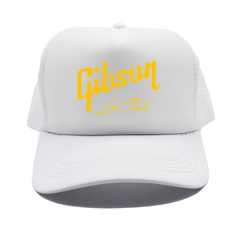 Gibson Les Paul Trucker Cap Unisex Cool Guitar Gibson Hat Baseball Cap Cool Summer Unisex Mesh Net Caps MZ