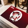 Zinedine Zidane's Profile Floor Mat Design for Outdoor Game Room Living Rooms Balcony Antislip Carpet Decorate Offices