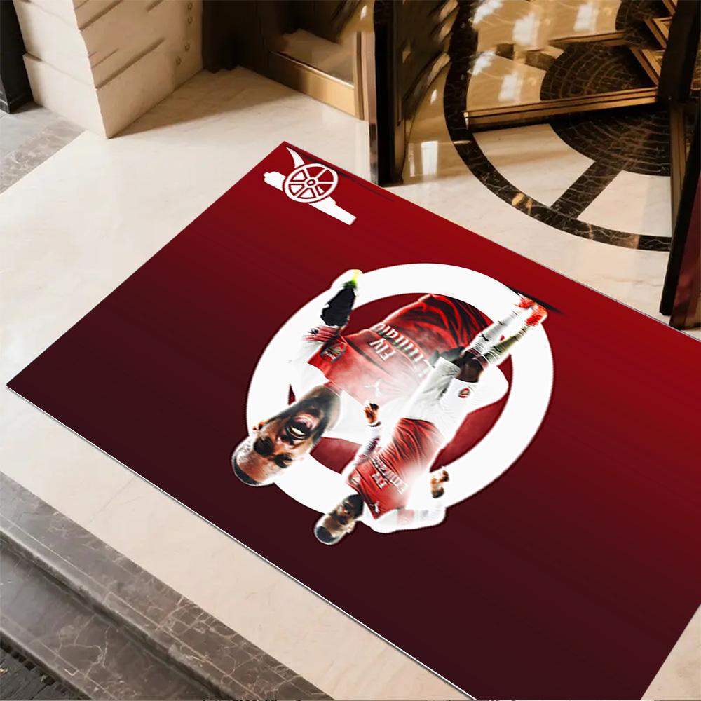 Zinedine Zidane's Profile Floor Mat Design for Outdoor Game Room Living Rooms Balcony Antislip Carpet Decorate Offices