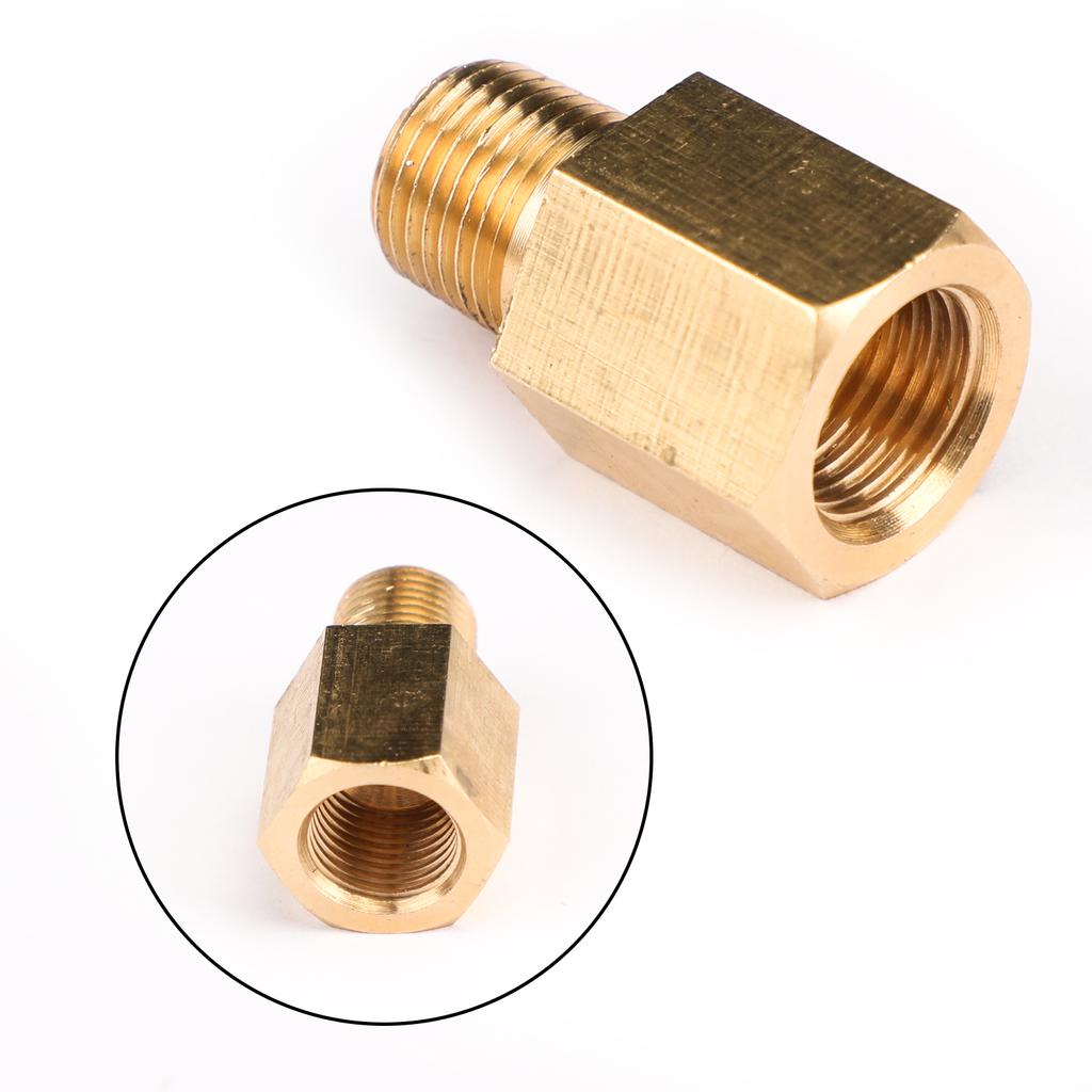 Переходник 1/8 NPT внутренняя резьба на 1/8 BSPT наружная резьба Датчик Манометр Резьба Адаптер Давления Масла