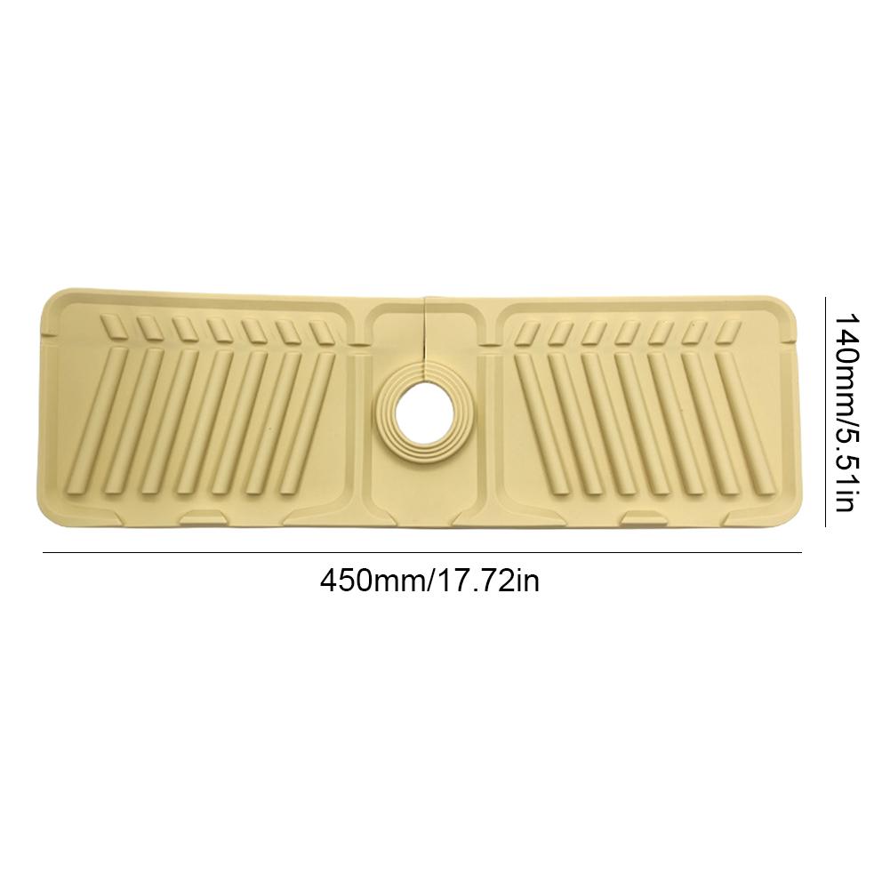 Многофункциональный силиконовый коврик для крана, кухонная столешница, сушилка, впитывающий коврик, нескользящий брызговик для раковины, кухонные аксессуары для дома