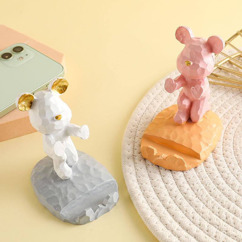 Милый держатель для планшета Violent Bear из смолы