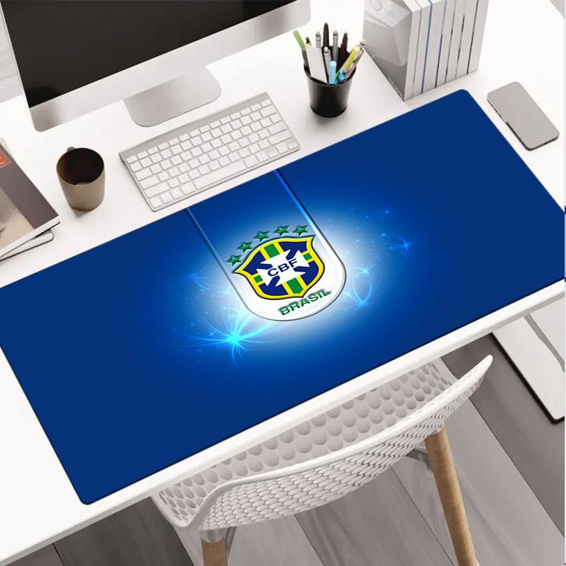 Brazilian Football Federation Emblem Mouse pad Mouse pad, Gaming Mouse Pad, keyboard pad, Desk Decor for computer notebook Fan Gift Birthday Gift