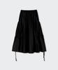Musinsa Standard Woman Women'S Nylon Luchid Long Skirt [Black]