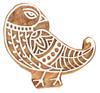 IBA Indianbeautifulart Текстильный печатный блок птица ручной работы деревянный штамп деревянный блок печать текстильные штампы для ткани гончарные блоки-3