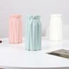 Modern Flower Vase Plastic Vase Flower Pot Basket Nordic Home Living Room Decoration Desktop Ornament Flower Arrangement Holder