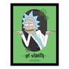 Classrickal Get Schwifty Framed Poster