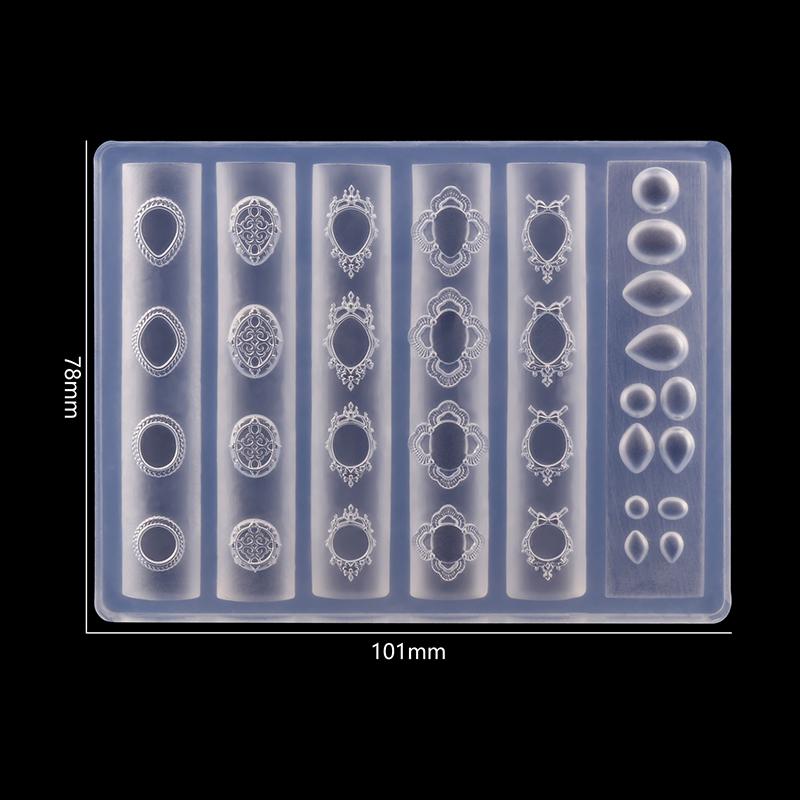 Рождественский снеговик, рождественская елка, 3D форма для ногтей, снежинки, снеговики, украшения для ногтей, DIY дизайн, силиконовая форма для маникюра, нейл-арт