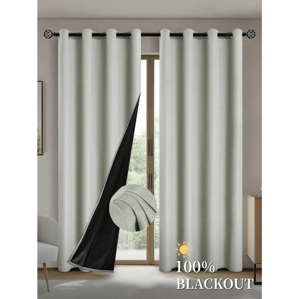 1 шт. Плотные шторы с подкладкой из утеплителя с покрытием, шторы для гостиной, спальни, кухни, домашнего декора, украшения комнаты