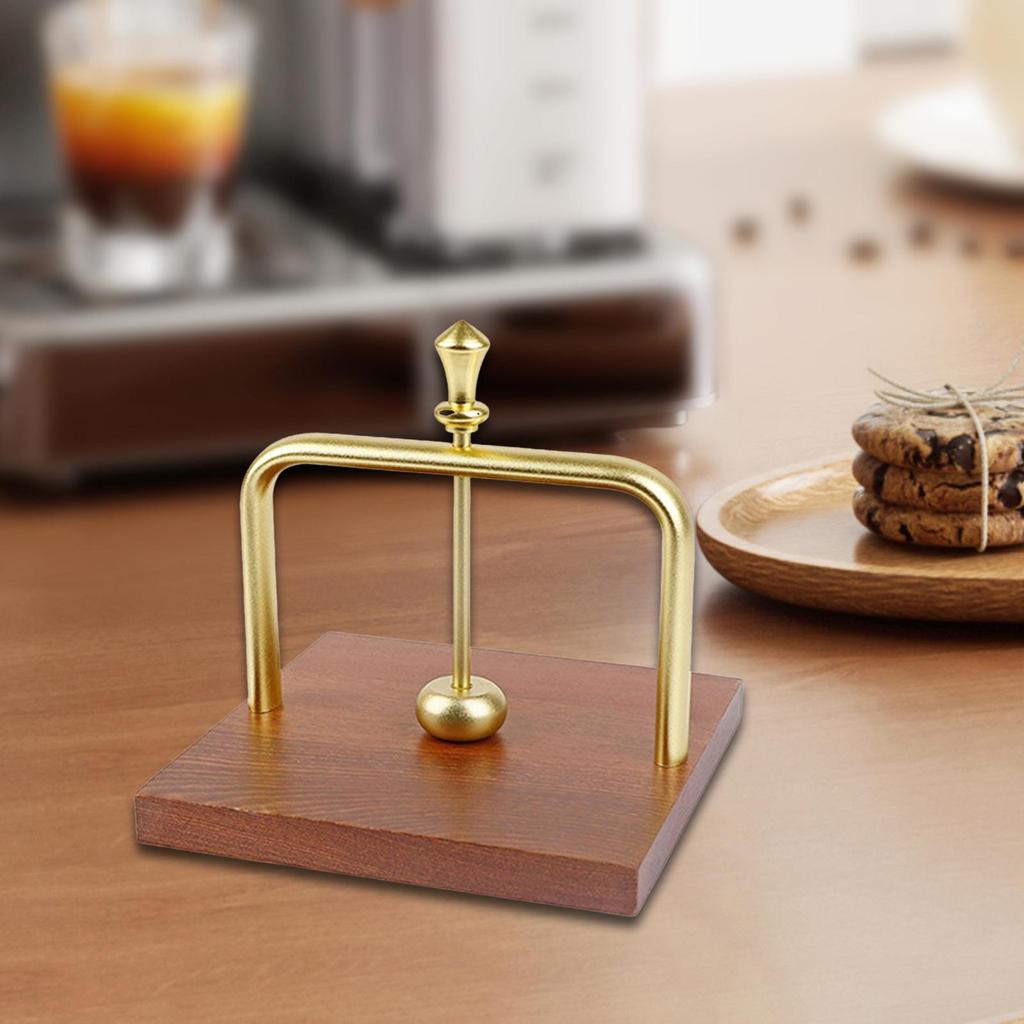 Countertop Napkins Holder Tissue Holder Wooden Base Decoration Paper Towel Rack Tissue Dispenser for Hotel Office Farmhouse