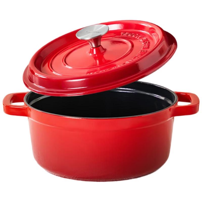 COOKER KING Эмалированная чугунная кастрюля 22 см