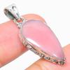 Natural Pink Opal Gemstone Handmade 925 Solid Sterling Silver Pendant 1.50" A1i98