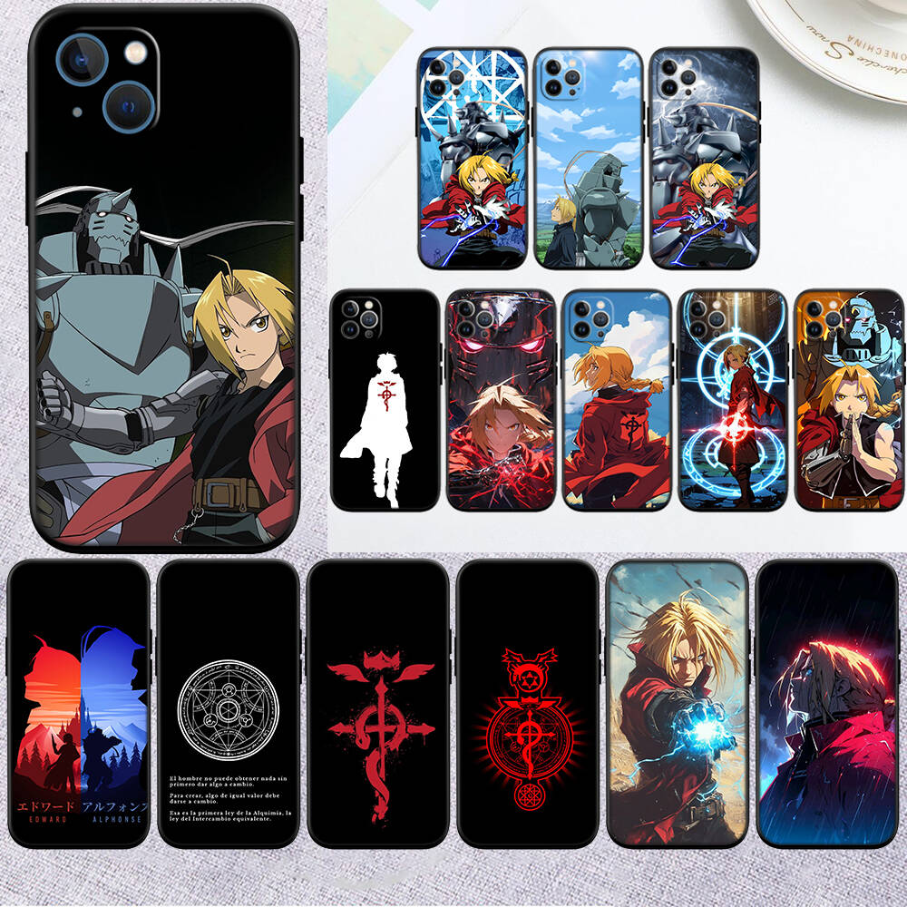 MH62 Чехол для телефона Fullmetal Alchemist для Redmi Note 12 12S 12C 13 13C 13R 14 14S 14R 14C Pro Max Plus A3 A3X A4 A5 11A 13X
